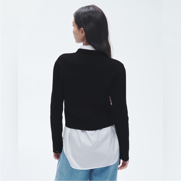 Rag & Bone Joy Merino Wool Blazer Jacket Sweater - Picture 3 of 13